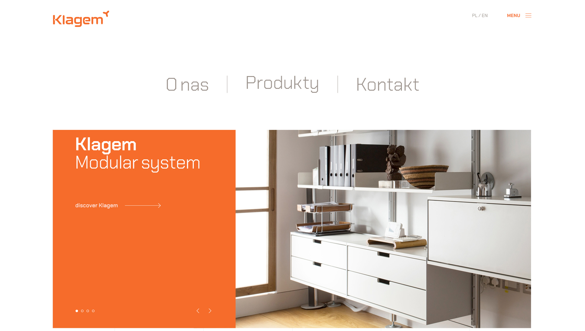 Klagem - Menu
